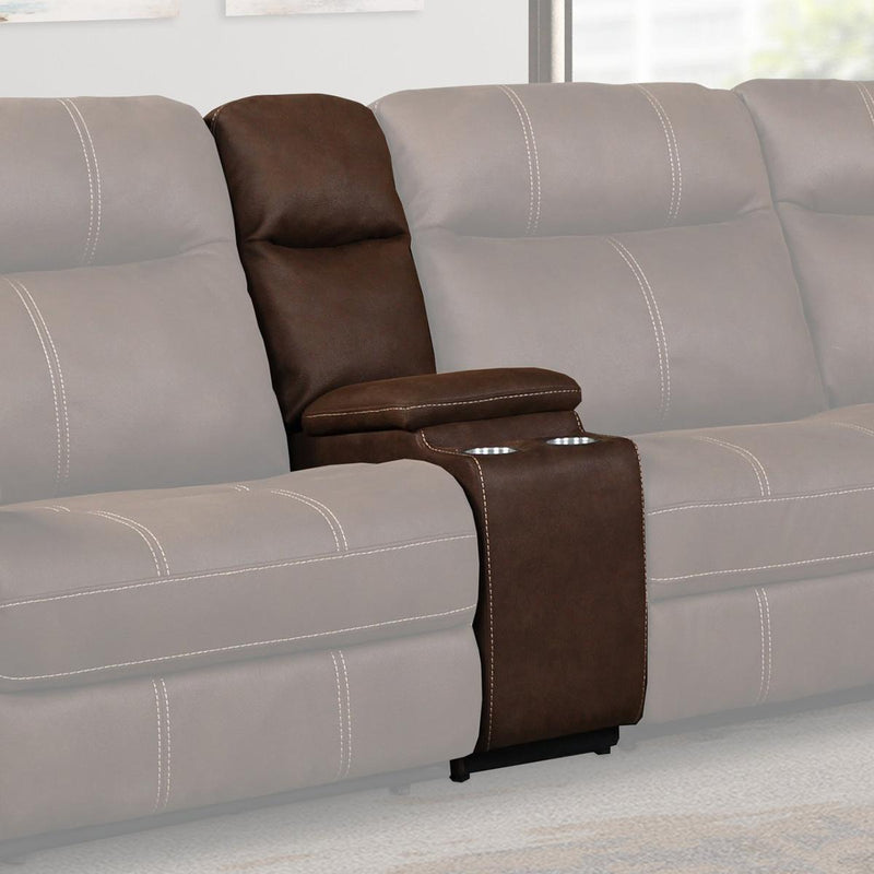 Parker House Mason Entertainment Console in Dark Kahlua