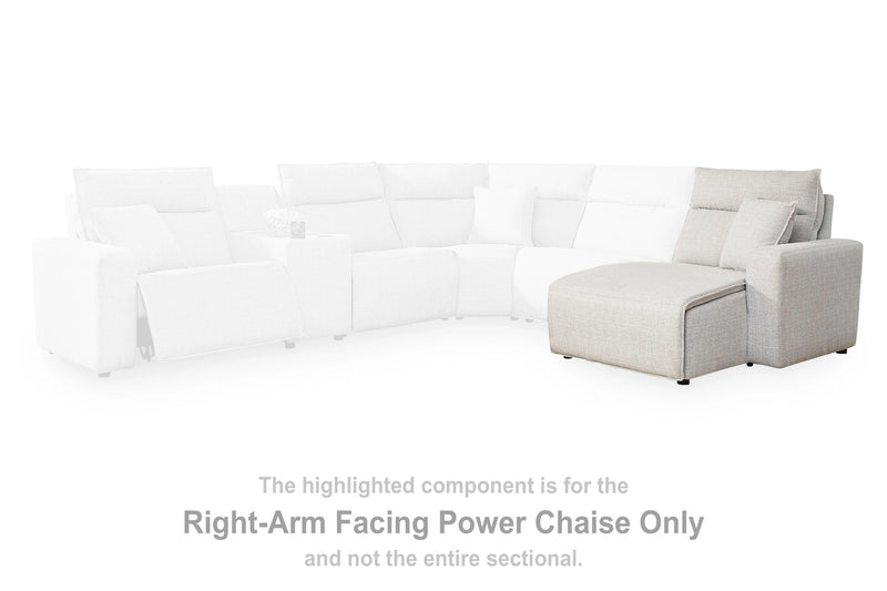 Modmax II Power Reclining Sectional with Chaise and Console