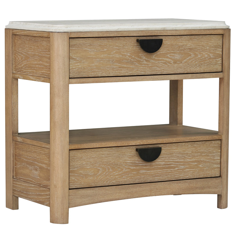 Parker House Escape - Bedroom Queen Poster Bed and Nightstand