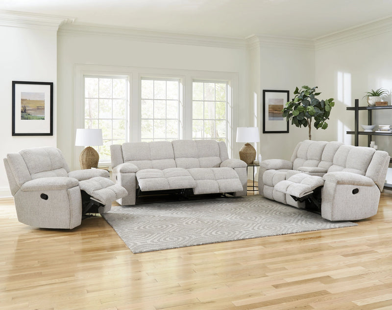 Parker Living Buster Manual Reclining Console Loveseat