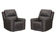Parker Living Easton - Steamboat Brown Zero Gravity Power Recliner P3 Two Pack
