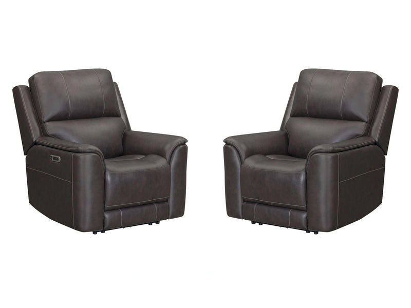 Parker Living Easton - Steamboat Brown Zero Gravity Power Recliner P3 Two Pack