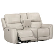 Parker Living Easton - Steamboat Brown Zero Gravity Power Reclining Tilt Console Loveseat P3