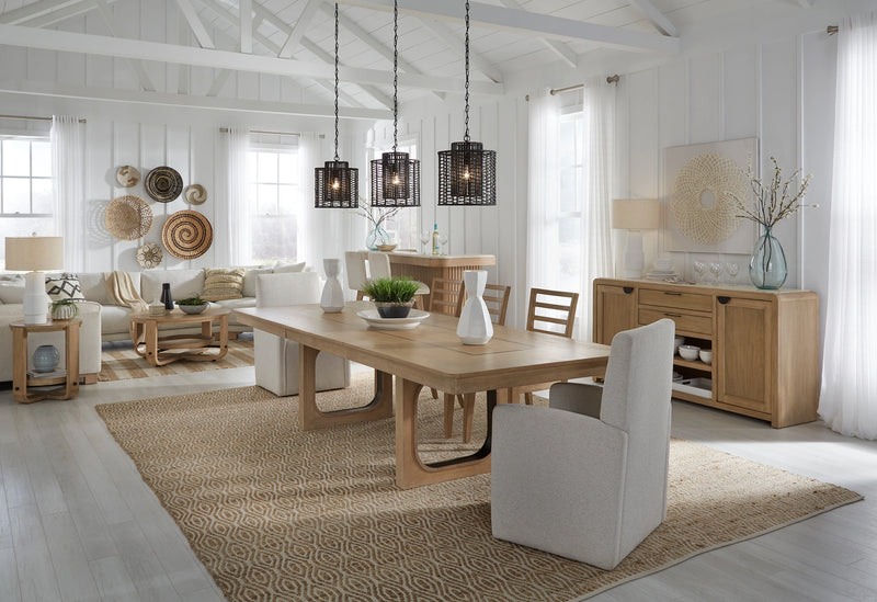 Parker House Escape - Dining 78 Inch Bar with Stone Top