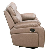 Parker Living Theon - Stokes Toffee Manual Reclining Sofa Loveseat and Recliner