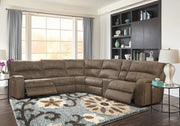 Parker Living Polaris 6 Piece Modular Power Reclining Sectional with Power Adjustable Headrests
