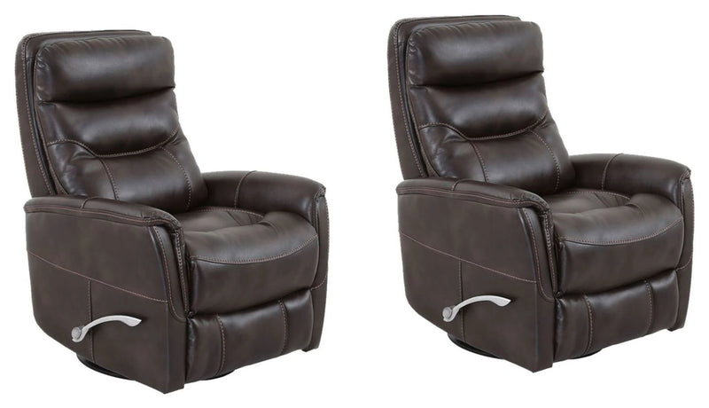 Parker Living Gemini Swivel Glider Recliner Two Pack
