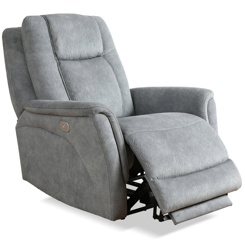 Parker Living Linus - Hudson Grey Power Reclining Sofa and Two Recliners