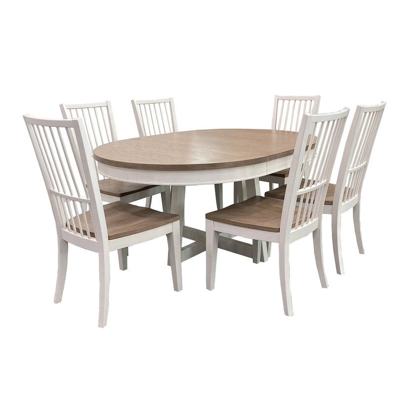 Parker House Americana Modern Dining 48 Inch Round Extendable Dining Table