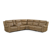 Parker Living Momentum 6 Piece Modular Power Reclining Sectional with Power Adjustable Headrests