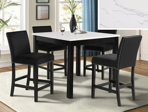 Lennon 5-Piece Counter Height Set