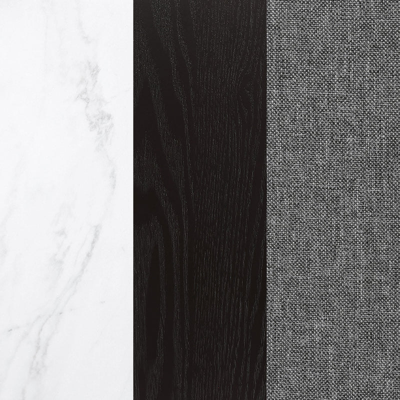 Sherry Rectangular Marble Top Dining Table set