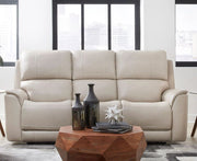 Parker Living Easton - Steamboat Brown Zero Gravity Power Reclining Sofa P3