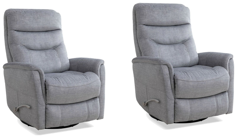 Parker Living Gemini Swivel Glider Recliner Two Pack
