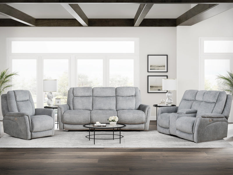 Parker Living Linus - Hudson Grey Zero Gravity Power Recliner Two Pack