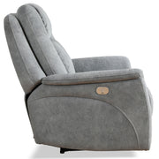Parker Living Linus - Hudson Grey Power Reclining Sofa and Recliner