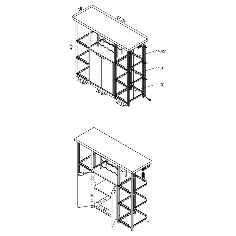 Gallimore Bar Cabinet
