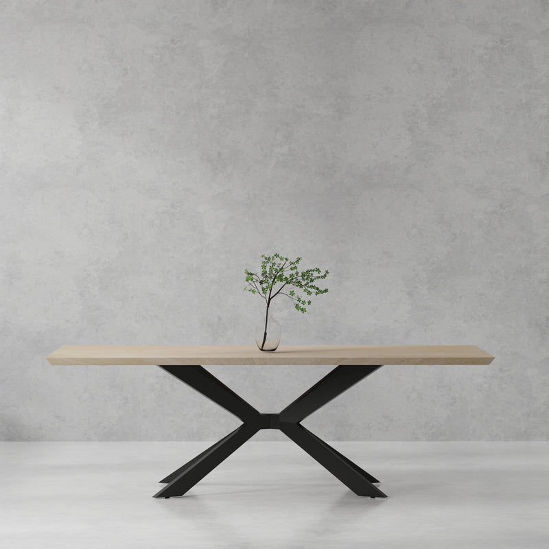 Parker House Crossings - Monaco Dining 84 Inch Rectangular Dining Table with 4 Upholstered Chairs