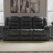 Parker Living Bolton - Misty Storm Manual Reclining Sofa and Loveseat