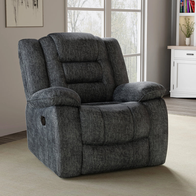 Parker Living Bolton - Misty Storm Manual Reclining Sofa and Two Recliners