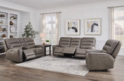 Parker Living Lawson - Sydney Brunette Zero Gravity Power Reclining Sofa Loveseat and Recliner