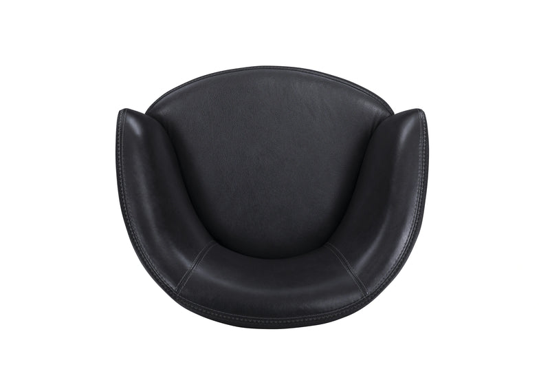 Parker Living Barolo 100% Italian Leather Swivel Club Chair Two Pack