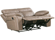 Parker Living Theon - Stokes Toffee Manual Reclining Sofa and Loveseat