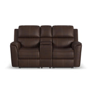 Henry Latitudes Power Reclining Loveseat with Console & Power Headrests & Lumbar - 5000006145