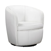 Parker Living Barolo 100% Italian Leather Swivel Club Chair Two Pack