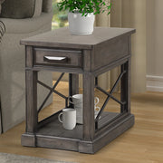 Parker House Sundance - Smokey Grey Cocktail Table with 2 Chairside Tables