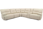 Parker Living Spartacus 6 Piece Modular Power Reclining Sectional with Power Adjustable Headrests