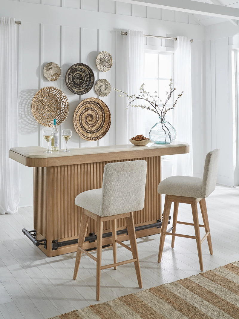 Parker House Escape - Dining Upholstered Swivel Barstool