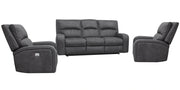 Parker Living Polaris Power Reclining Sofa and Two Recliners