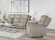 Parker Living Penfield - Frappe Power Reclining Sofa and Recliner