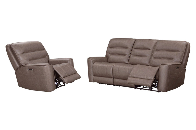 Parker Living Lawson - Sydney Brunette Zero Gravity Power Reclining Sofa and Recliner