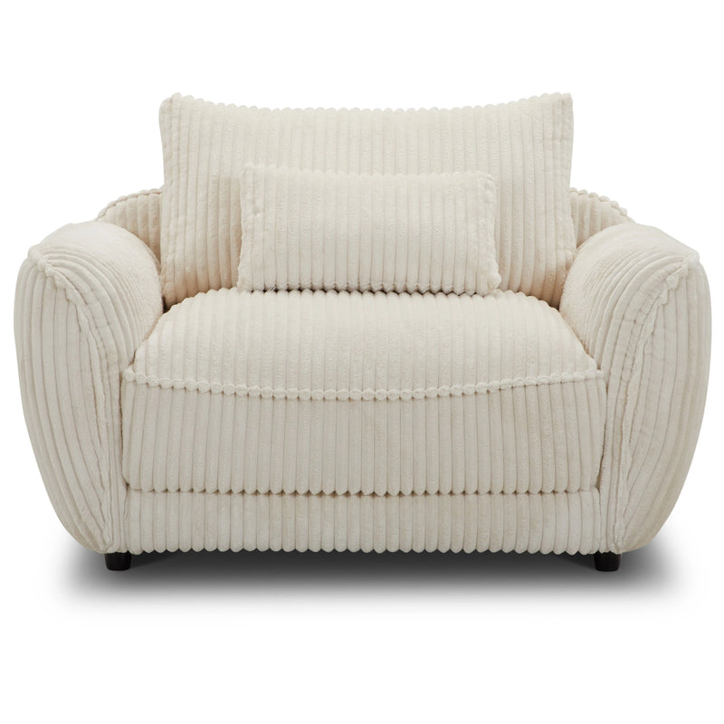 Parker Living Utopia - Mega Ivory Chair and A Half with Lumbar Pillow Two Pack