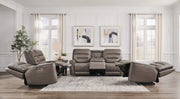 Parker Living Lawson - Sydney Brunette Zero Gravity Power Reclining Sofa Loveseat and Recliner