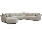 Parker Living Playful - Canes Cobblestone Ottoman with Casters