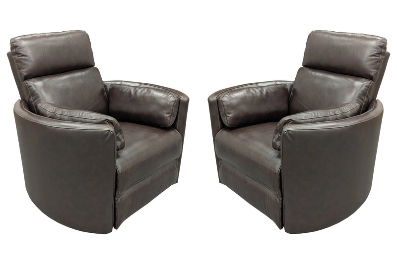 Parker Living Radius Manual Swivel Recliner Two Pack