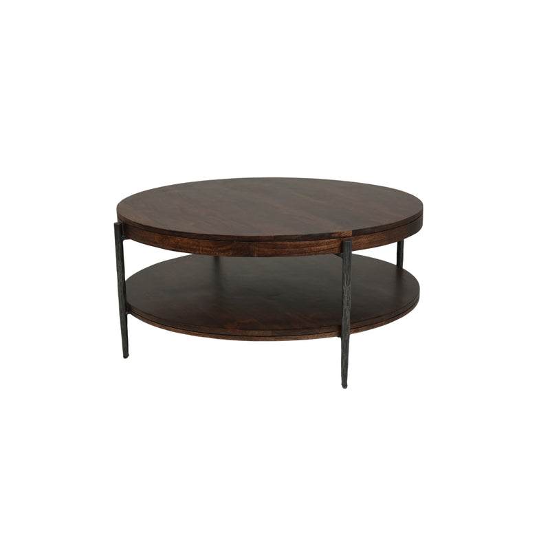 Parker House Bengal 41 Inch Round Cocktail Table with 2 End Tables