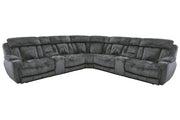 Parker Living Dalton 7 Piece Modular Power Reclining Sectional with Power Adjustable Headrests