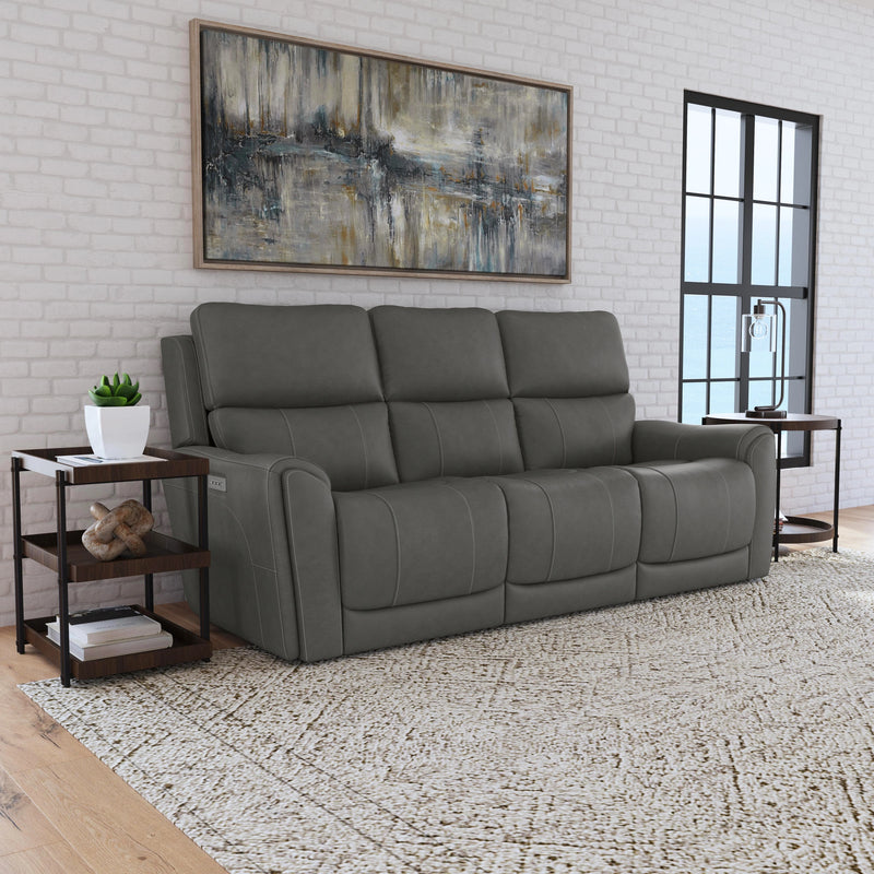 Carter Latitudes Power Reclining Sofa with Console & Power Headrests & Lumbar - 5000006531