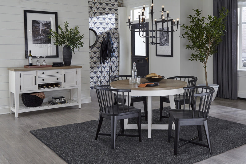 Parker House Americana Modern Dining Barrel Dining Chair (2/CTN Sold in pairs)