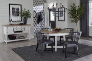 Parker House Americana Modern Dining Barrel Dining Chair Two Pack