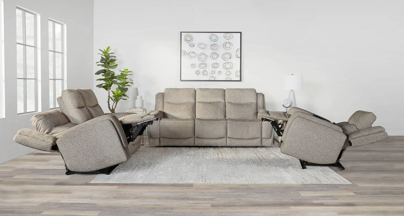 Parker Living Penfield - Frappe Power Zero Gravity Recliner with Heat & Massage Two Pack