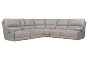 Parker Living Whitman - Powered By Freemotion 6 Piece Modular Power Reclining Sectional with Power Adjustable Headrests