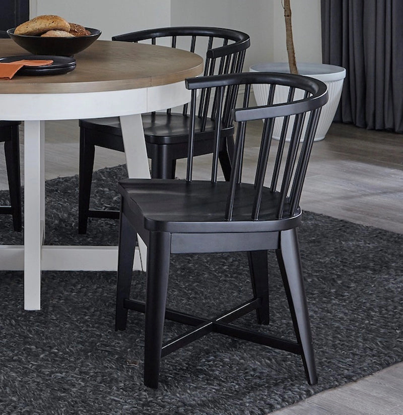 Parker House Americana Modern Dining Barrel Dining Chair Two Pack