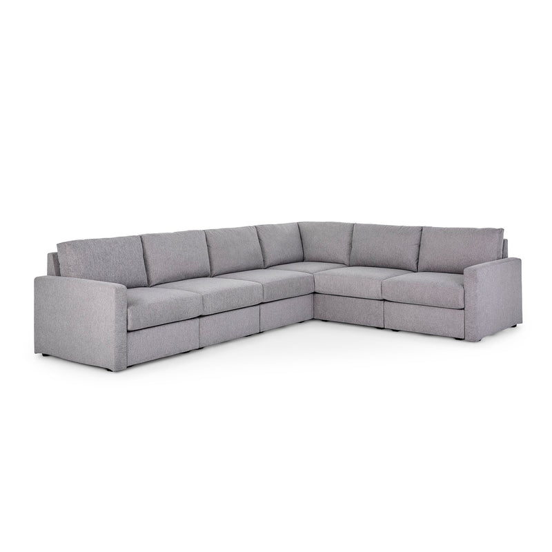 Flex 6-Seat Sectional with Standard Arm - 5000003533