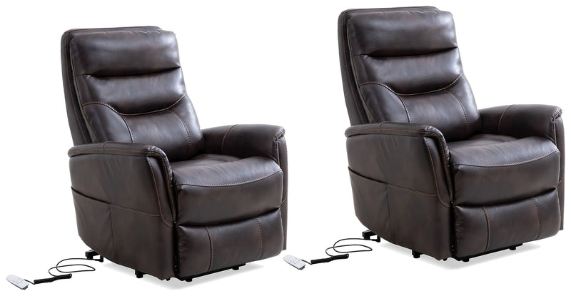 Parker Living Gemini Power Lift Recliner with Articulating Headrest Two Pack
