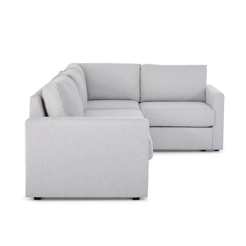 Flex 4-Seat Sectional with Standard Arm - 5000003546